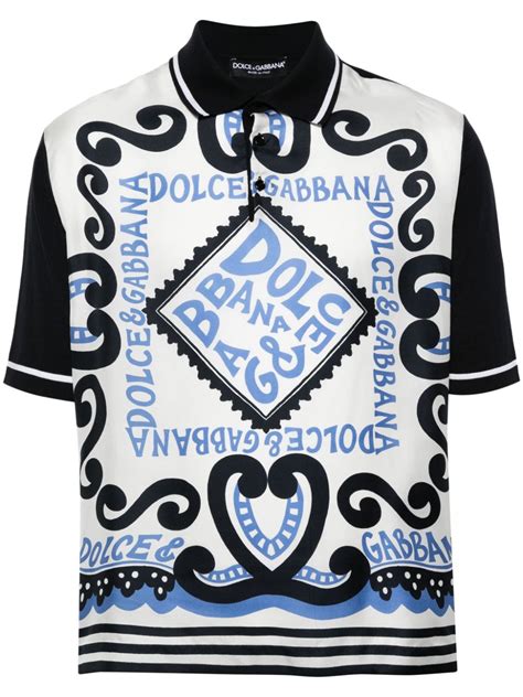 dolce gabbana polipo|farfetch dolce gabbana shirts.